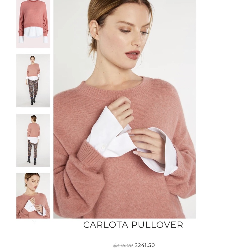 Cinq a Sept Carlotta Pullover NEW